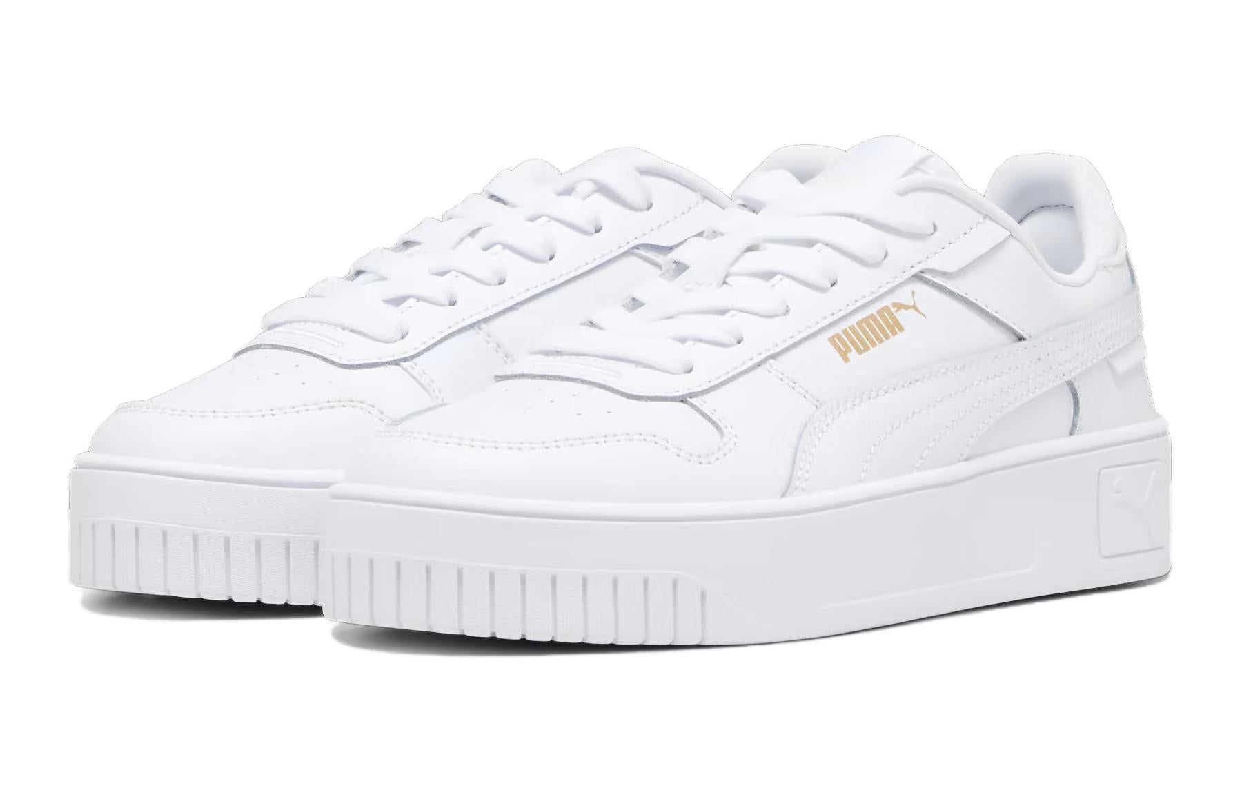 (GS) PUMA Carina Street Shoes 'White' 393846-01