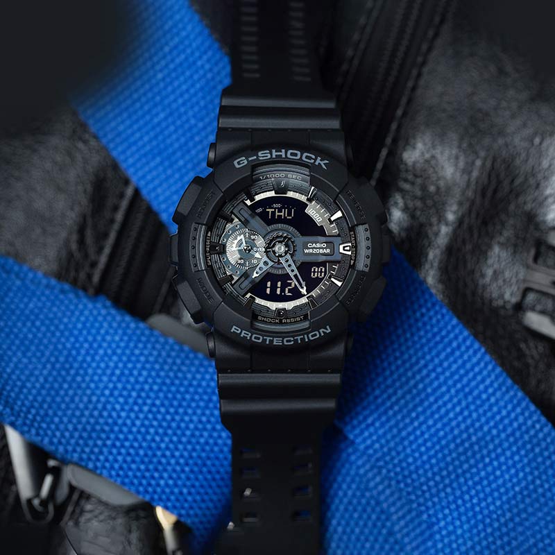 CASIO G-Shock Analog-Digital 'Black' GA-110-1BDR