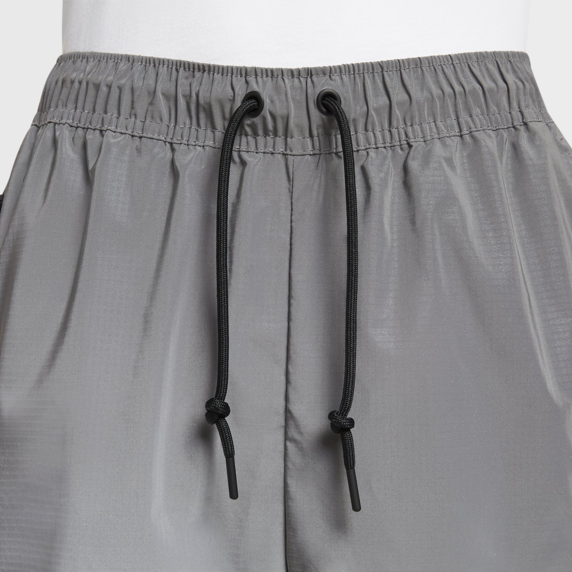 Nike Tech Woven Flash Pants Asia Sizing 'Reflect Silver Black' FZ7588-035