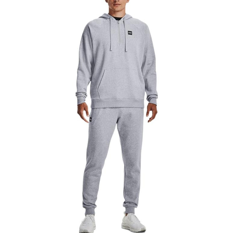 Under Armour Rival Fleece  Zip Hoodie 'Light Grey' 1373371-011