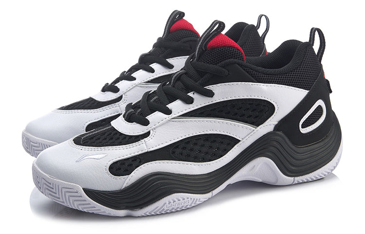 (WMNS) Li-Ning Rebirth Mid 'Black White' AGBP012-1