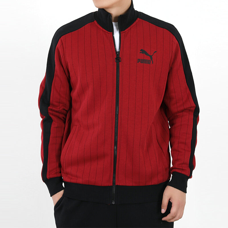 PUMA Pinstripe Jacket 'Red' 530177-50