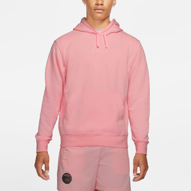 Men's Nike Paris Saint-Germain French Terry Athleisure Casual Sports Drawstring Pink CZ7515-658