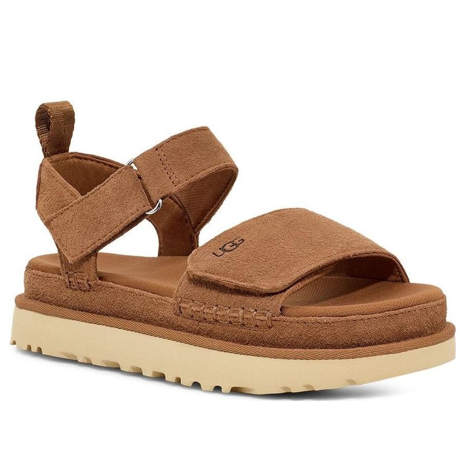 (WMNS) UGG Goldenstar Platform Sandal 'Chestnut' 1136783-CHE