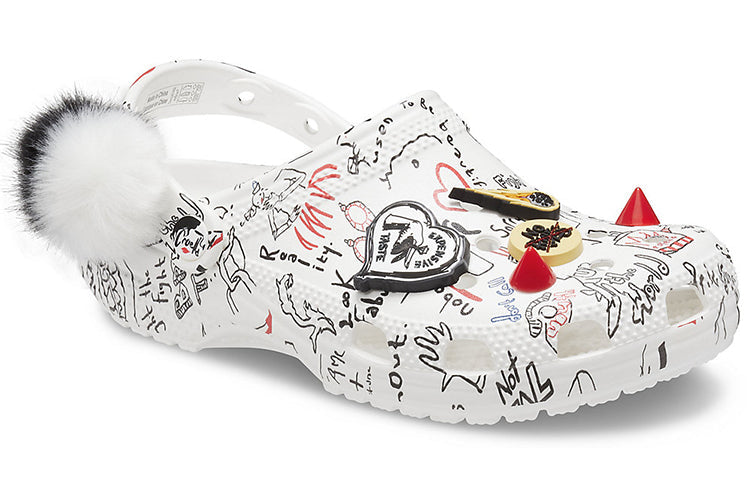 (WMNS) Crocs Cruella 2 x Classic Clog 'Stay Weird' 207402-100