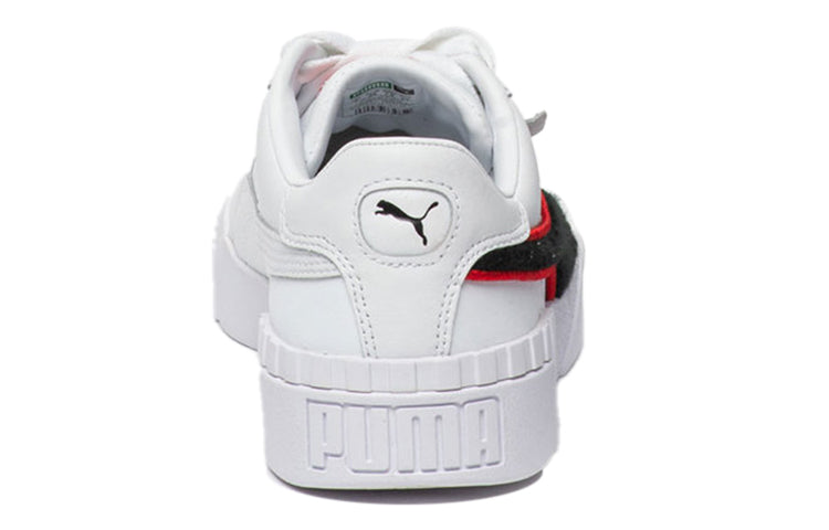 (WMNS) PUMA Shoes Skate shoes 'White Red' 370717-02