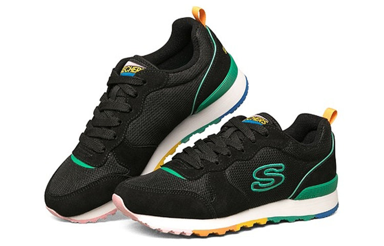 (WMNS) Skechers Walking Rain Low-Top Black 155353-BKMT