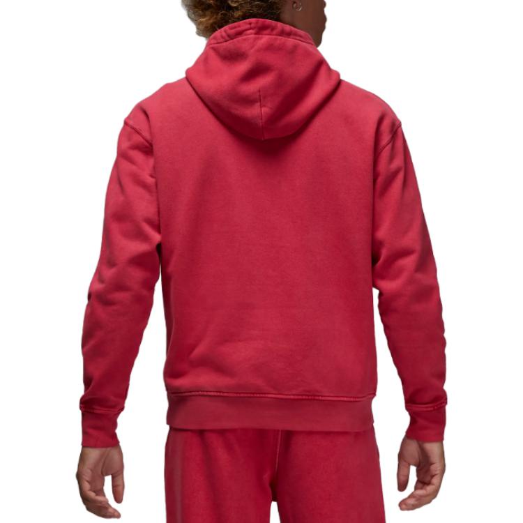 Air Jordan Statement Fleece Washed Hoodie 'Red' FB7290-619