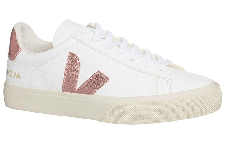 Veja Campo Chromefree Lace-Up Sneakers  'White Pink' CP0503128
