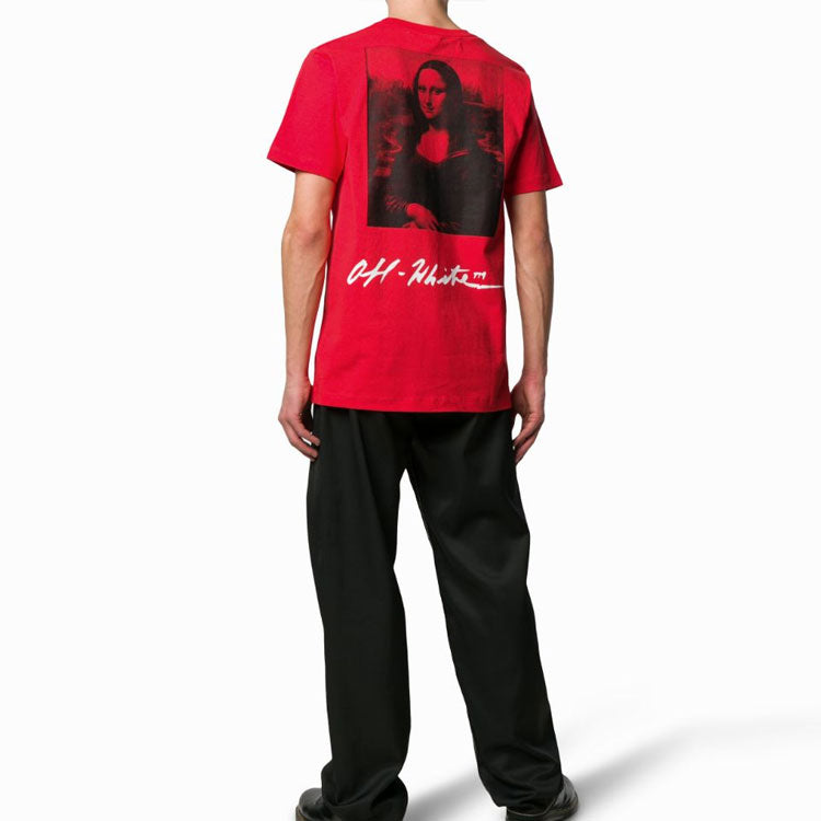 Off-White SS19 Mens Logo Mona Lisa Normal Fit OMAA027S191850052010