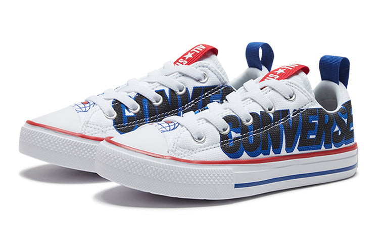 Converse Chuck Taylor All Star Toddler/Youth White/Blue 666482C