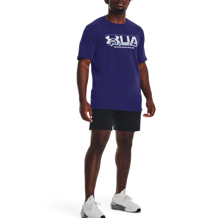 Under Armour Training Graphics T-shirt 'Blue' 1376845-468