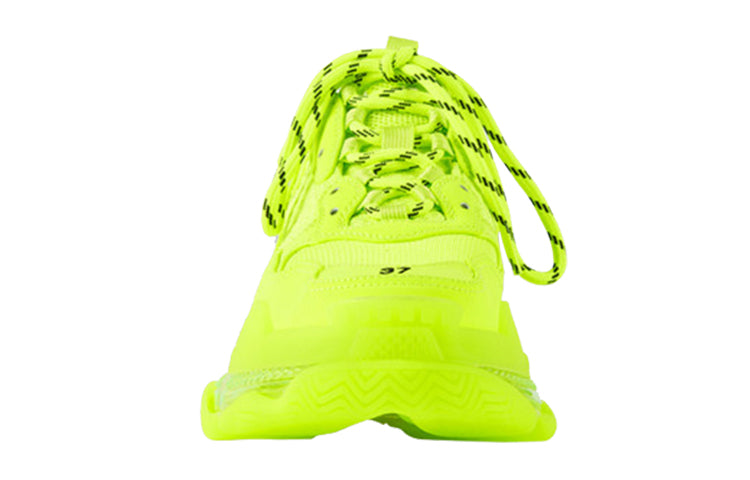 (WMNS) Balenciaga Triple S 'Fluo Yellow' 544351W2FF17320