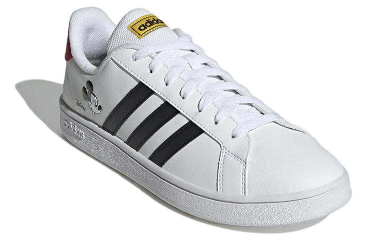 adidas neo Grand Court 'White Black Red' GZ4645