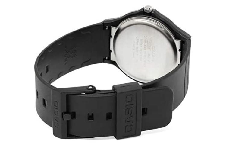 CASIO Blue DialBlack Strap Unisex Blue DialBlack Strap BlueBlack Analog MQ-76-2AL