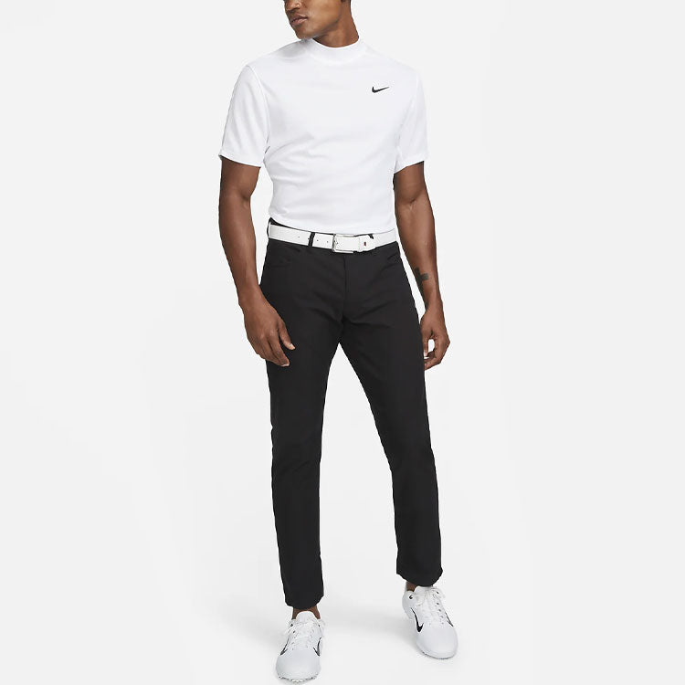 Nike Golf TW Dri-Fit ADV Jacquard Mock Shirt 'White' DR5324-100