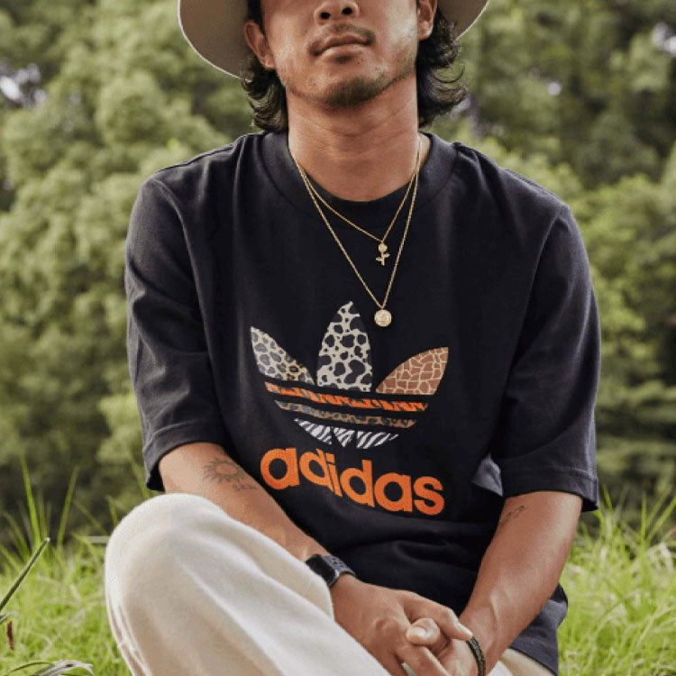 adidas x Atmos T-Shirt 'Black' GT7296