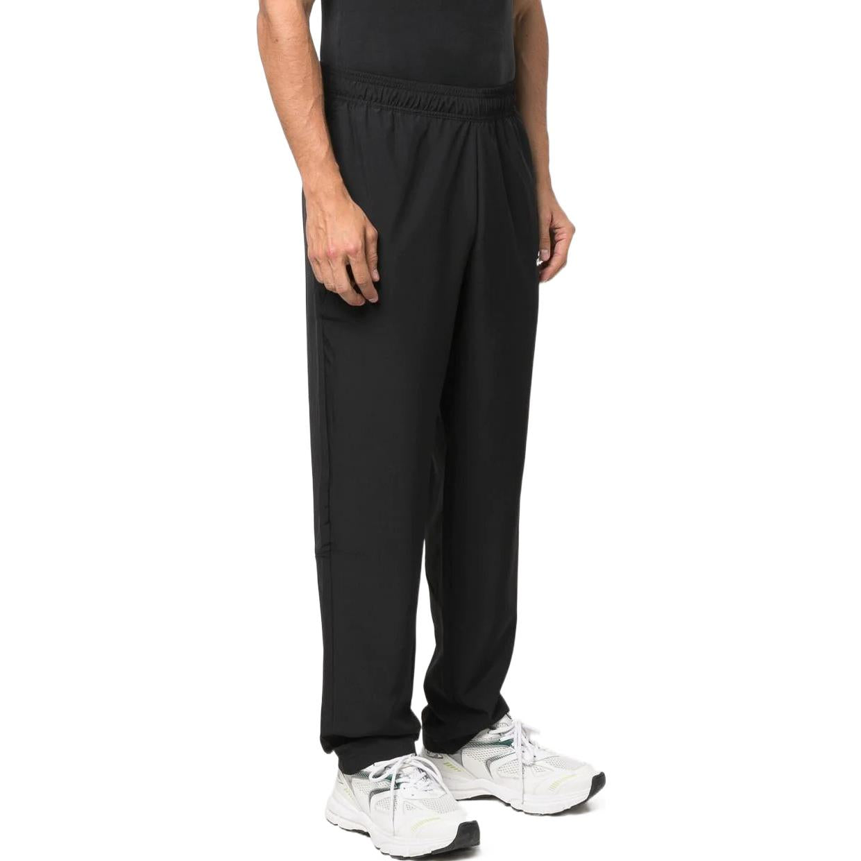 Men's adidas Logo Printing Pattern Elastic Waistband Straight Sports Pants/Trousers/Joggers Black HF7200