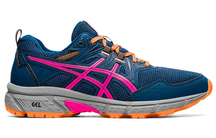(WMNS) ASICS Gel-Venture 8 Wide 'Mako Blue Pink Glow' 1012A706-402