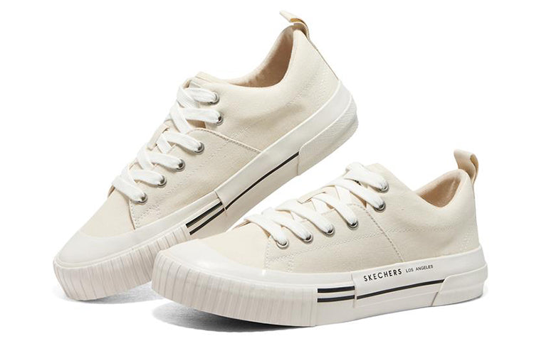 (WMNS) Skechers New Moon 'White' 155396-OFWT