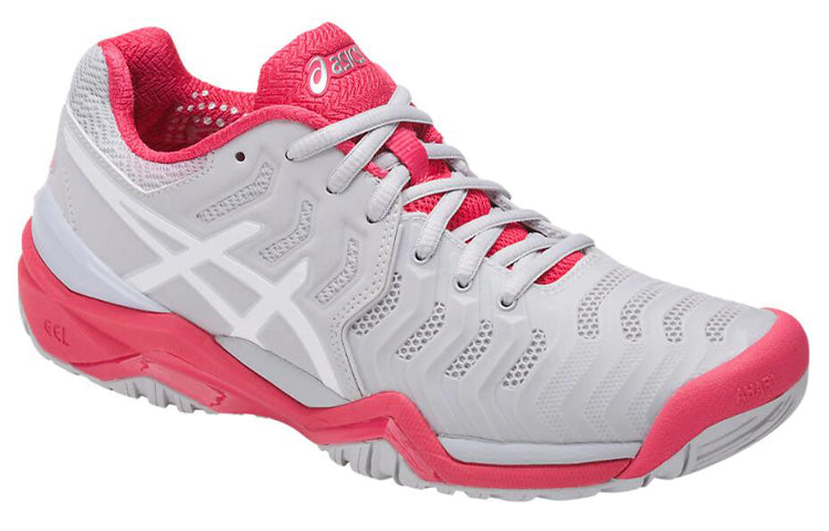 (WMNS) ASICS Gel Resolution 7 'Glacier Grey Rouge Red' E751Y-9601