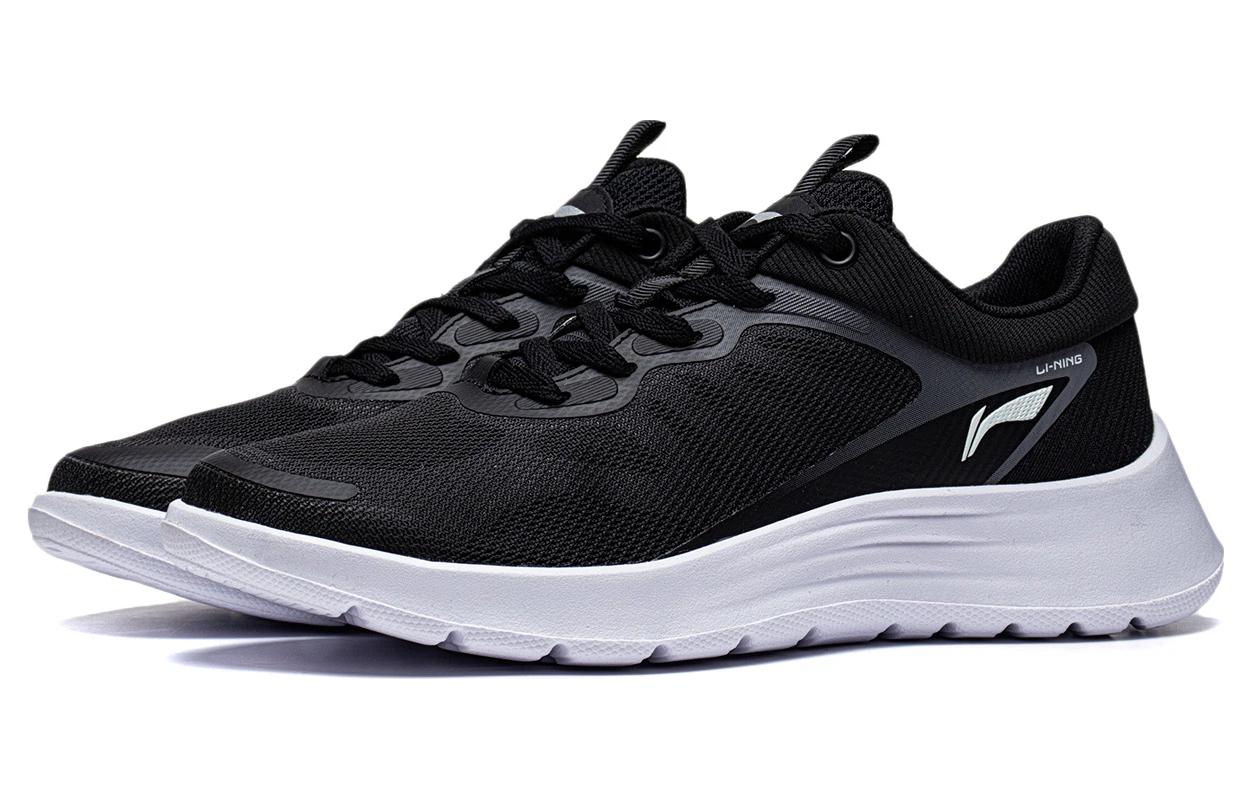 (WMNS) Li-Ning Light Feather 'Black White' ARST020-2