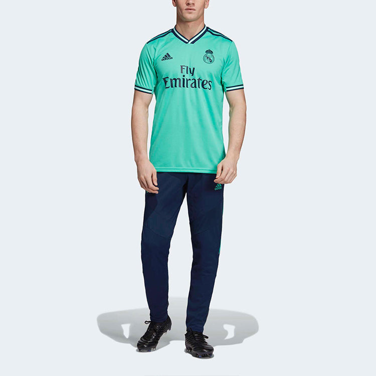 adidas Soccer/Football Sports Jersey SW Fan Edition 19-20 Season real Madrid Away Green EH5128