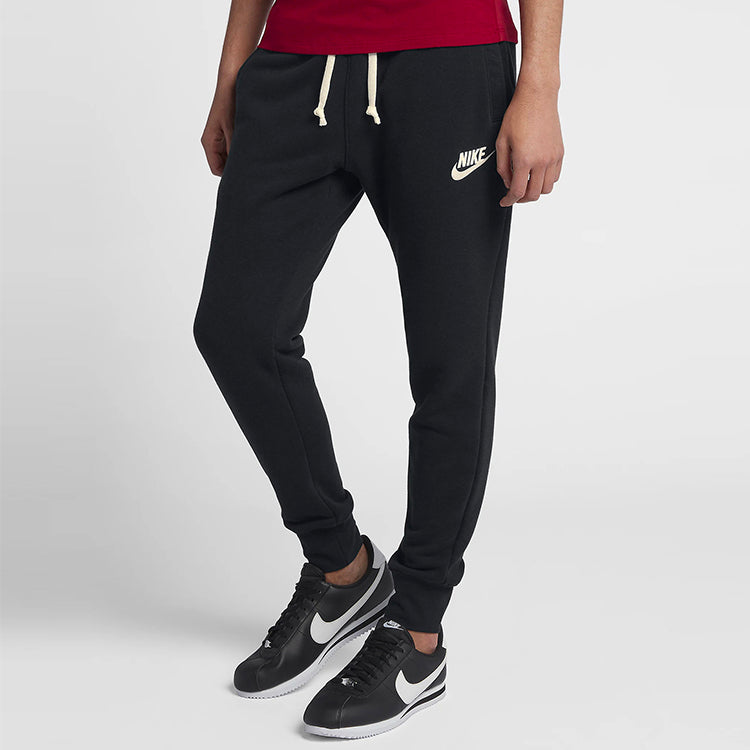 Nike Sportswear Heritage Cuffed Sports Pants Men Black 928442-011