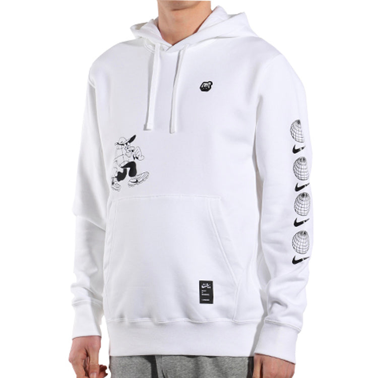 Nike Cartoon Printing Fleece Lined Sports White CK2992-100