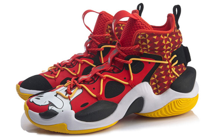 Li-Ning Airstrike 6 High-Top Red/Yellow ABAQ011-6