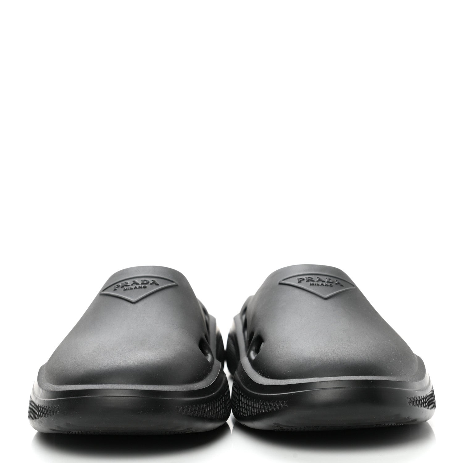 (WMNS) PRADA Foam Rubber Mules 'Black' 1S811M_3LKD_F0002_F_025