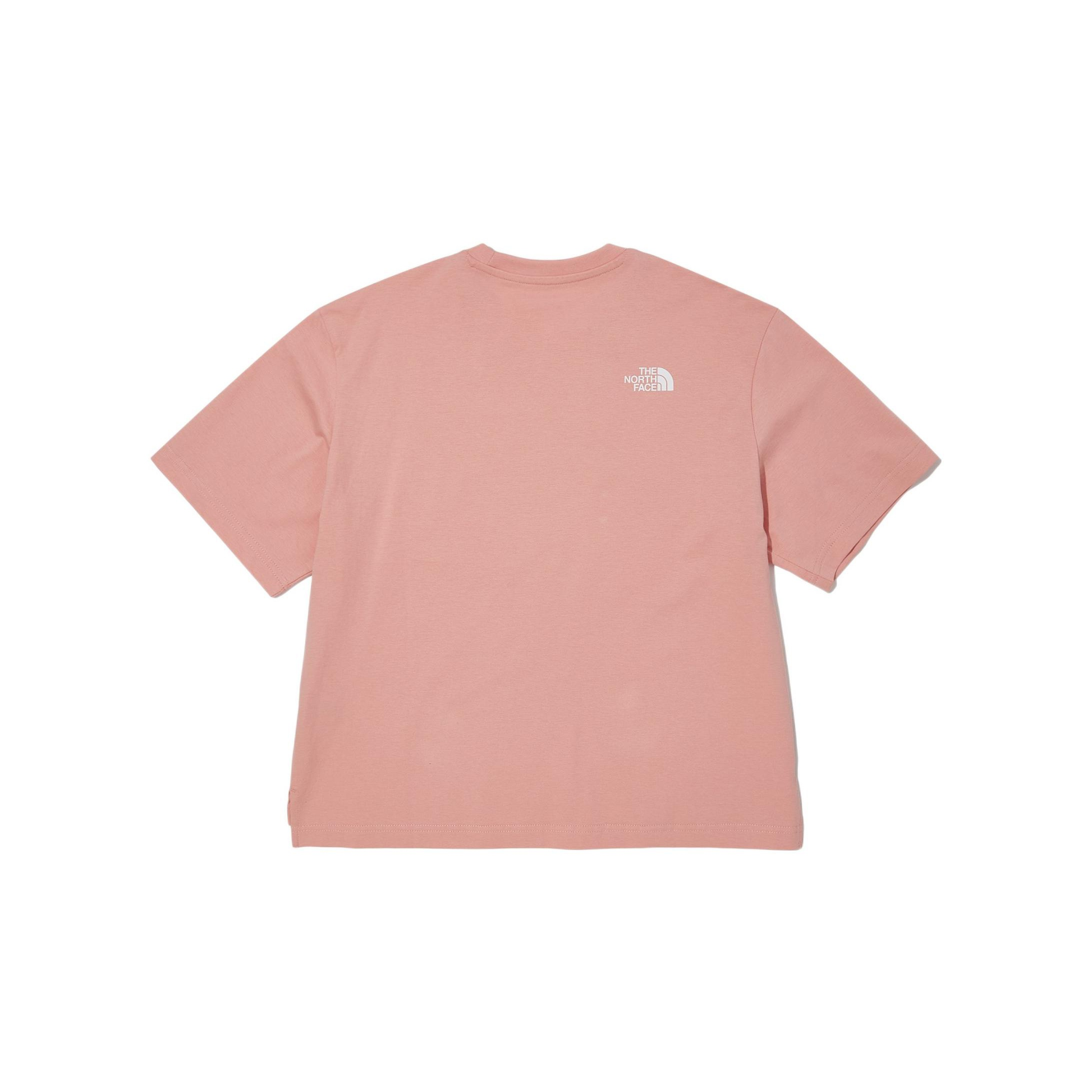 (WMNS) THE NORTH FACE Short T-shirt 'Pink' NT7UN34D