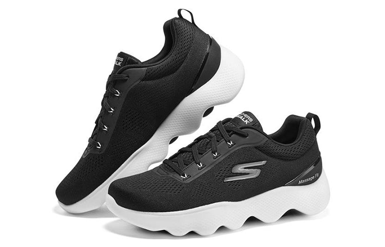 Skechers Go Walk Massage Fit 'Black White' 216404-BKW
