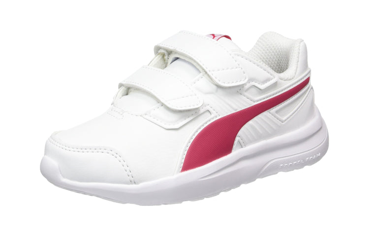 (PS) PUMA Escaper SL V Ps White/Pink Running Shoes 190185-03