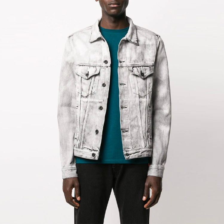 Off-White SS20 Arrows Printing Jacket Men Grey OMYE005S208120257510