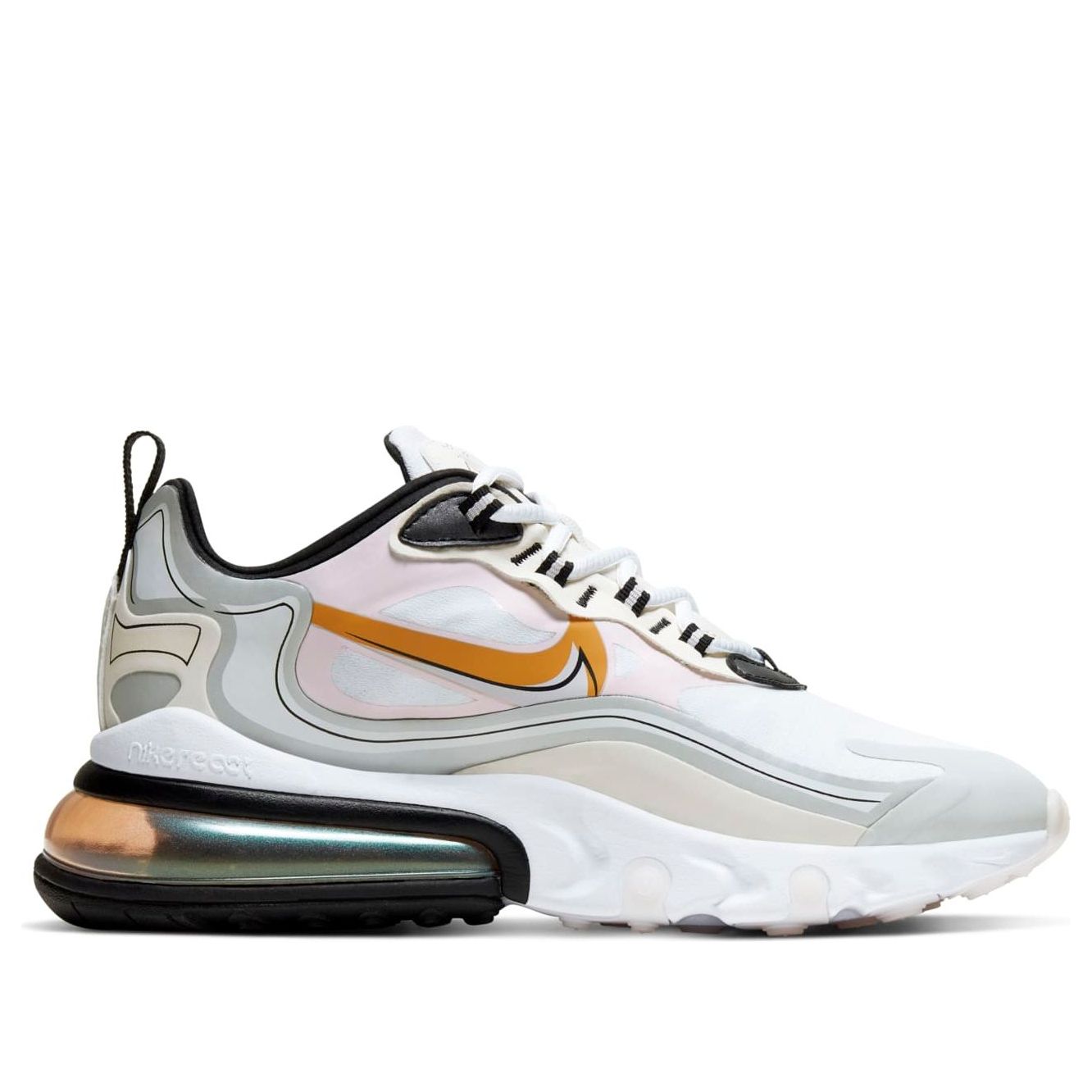 (WMNS) Nike Air Max 270 React 'White Gold' CK4126-001