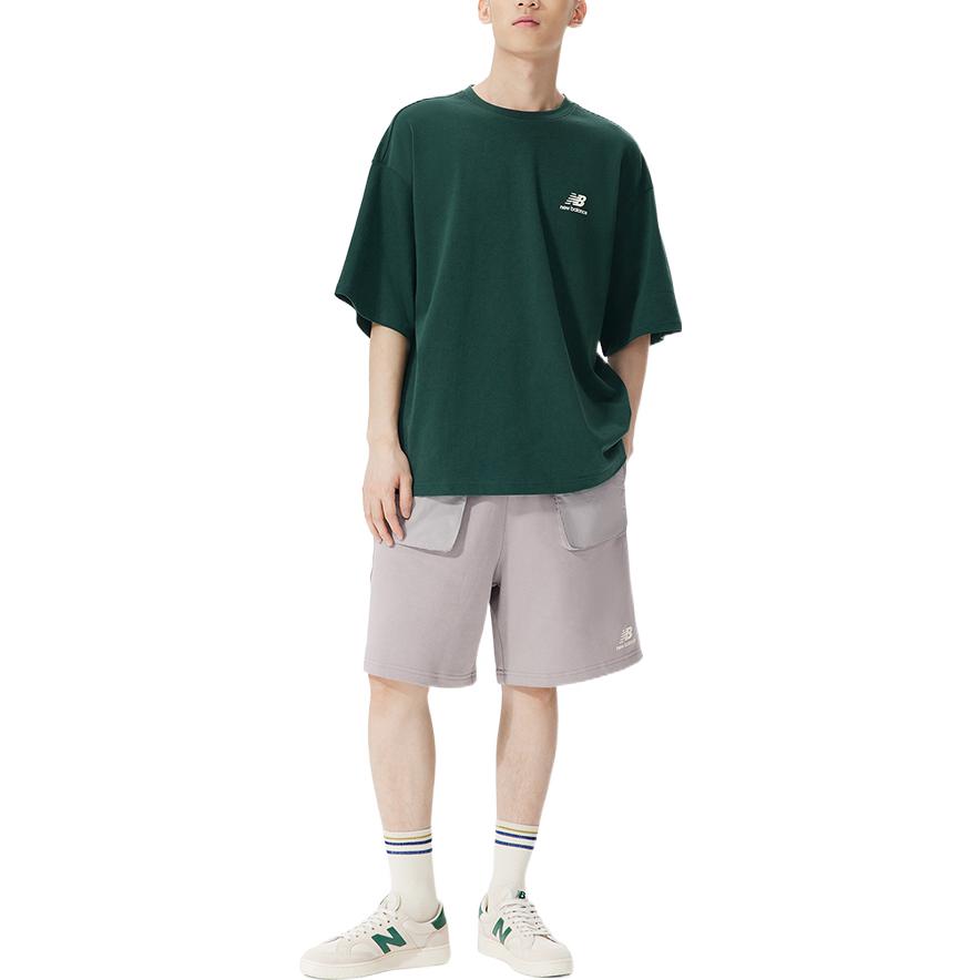 New Balance Lifestyle Graphic Tee Asia Sizing 'Green' AMT22392-NWG
