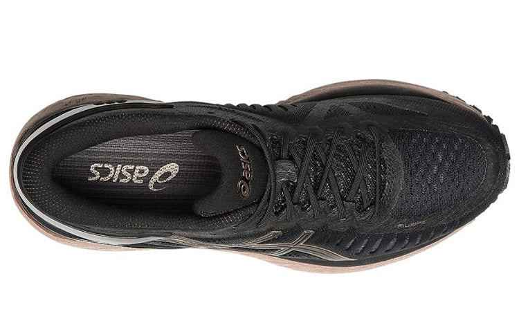 (WMNS) ASICS Metarun Shoes Black/Golden T691N-9099