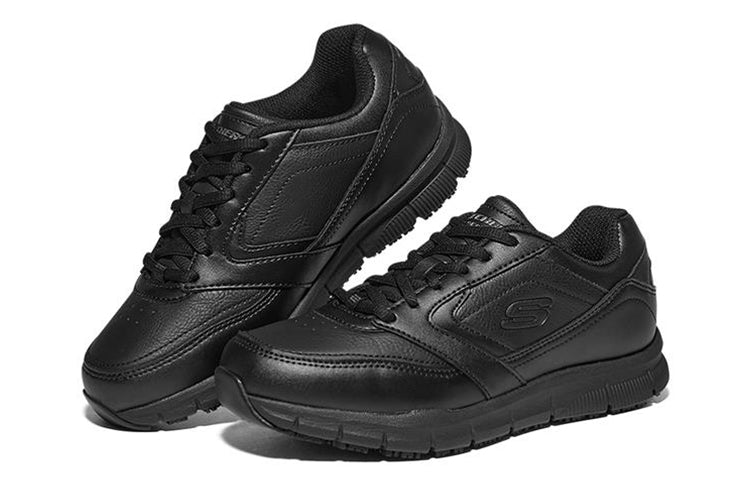 (WMNS) Skechers Work Relaxed Fit Nampa Wyola SR 'Black' 77235-BLK