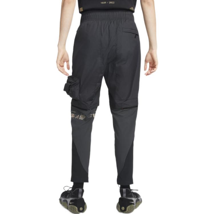 Men's Nike ISPA Series Big Pocket Zipper Detachable Pants Casual Long Pants/Trousers Black DD3796-011
