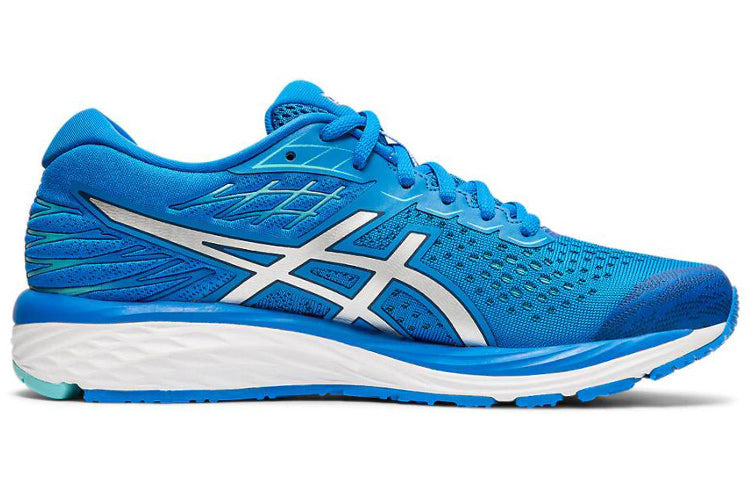 (WMNS) ASICS Gel-Cumulus 21 'Directoire Blue Silver' 1012A468-400