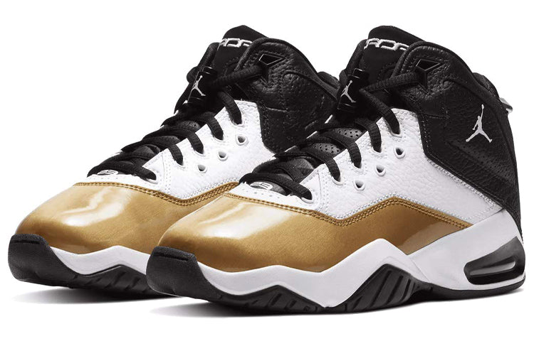 (GS) Air Jordan B'Loyal 'White Black Gold' CT1604-100