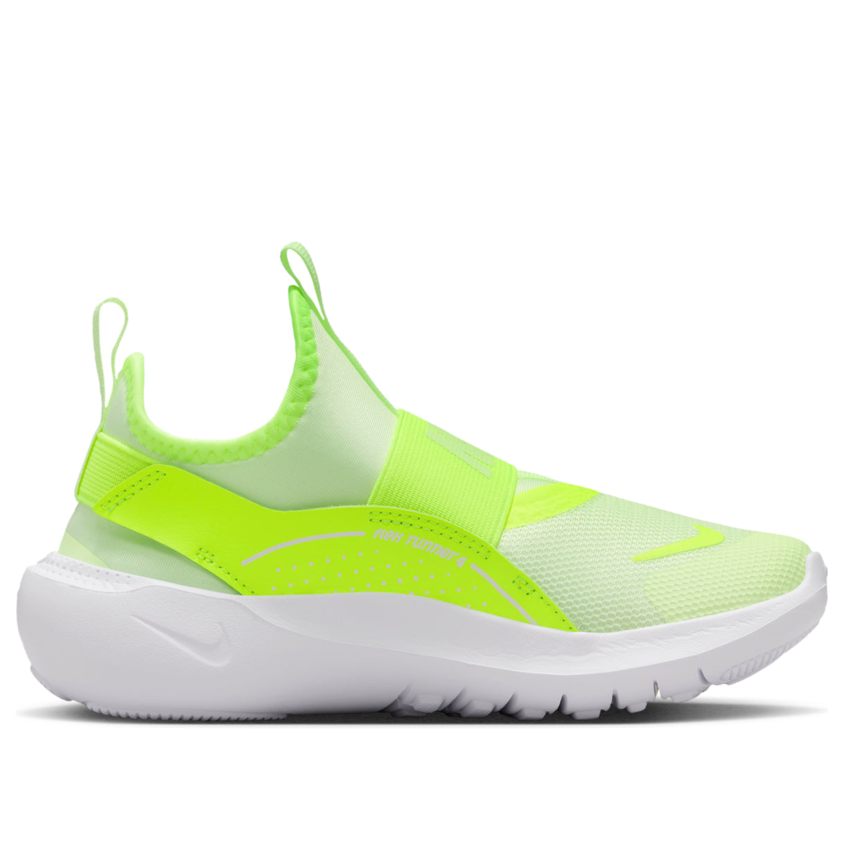 (PS) Nike Flex Runner 4 'Barely Volt White' IF2894-700