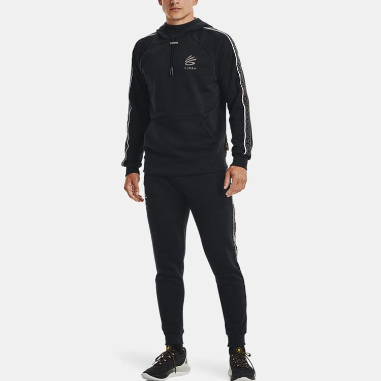 Under Armour Curry Long Sleeve Hoodie 'Black' 1366626-001