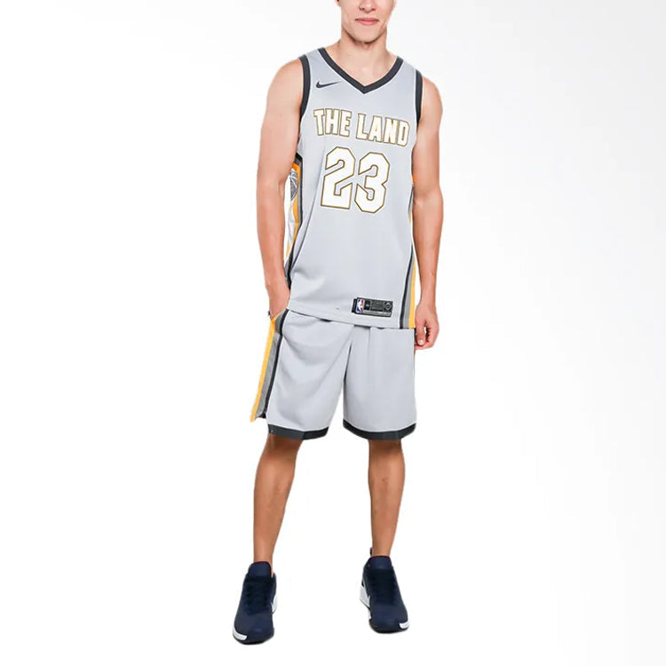Nike LeBron James Cleveland Cavaliers City Edition Swingman Jersey #23 912087-007