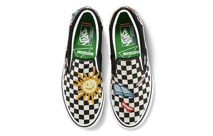 Vans Skateistan x Skate Slip-On 'Checkerboard' VN0A5FCA89C