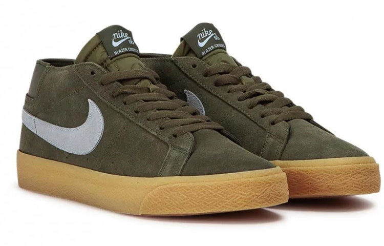 Nike Zoom Blazer Chukka SB 'Olive Armory' AT9765-201