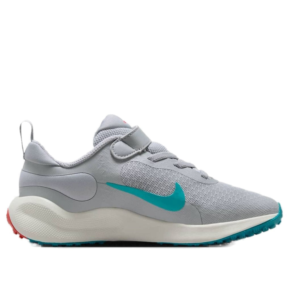 (PS) Nike Revolution 7 'Wolf Grey Bright Crimson Summit White Dusty Cactus' FB7690-008