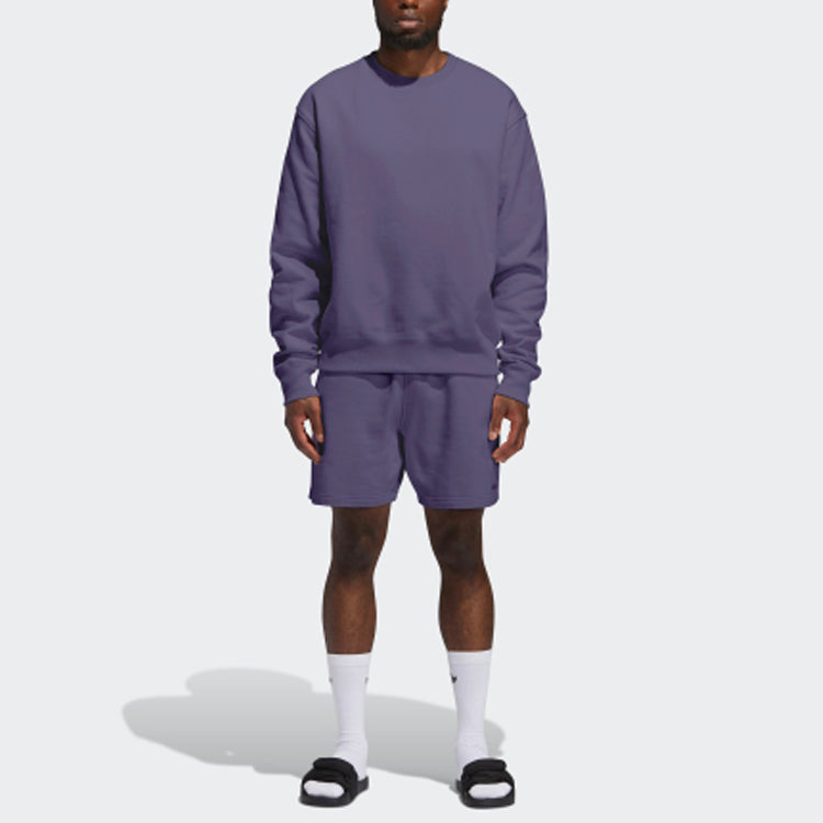 adidas x Pharrell Basics Crew Sweatshirt 'Purple' GL6291