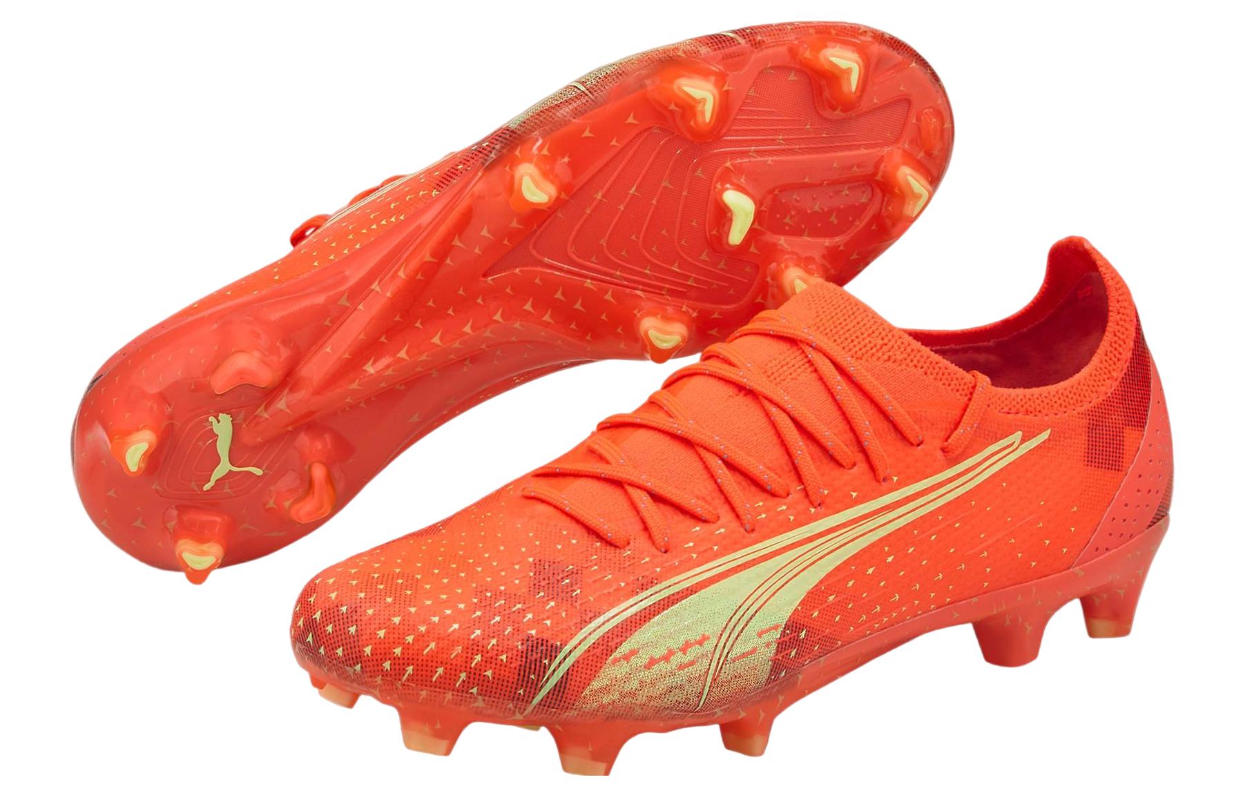 (WMNS) PUMA Ultra Play FG AG 'Orange Gold' 106898-03